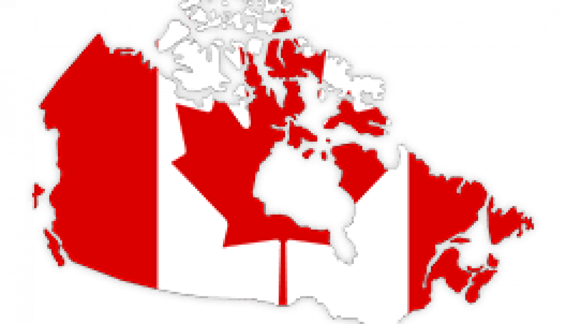 Canada Map FLag